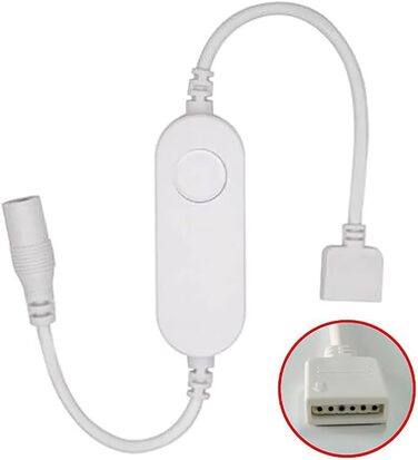 Міні-контролер ZigBee, низьковольтний, 12 В, 24 В, для світлодіодних стрічок, Tuya та HUE, сумісний з Alexa та Google Home (5 каналів)