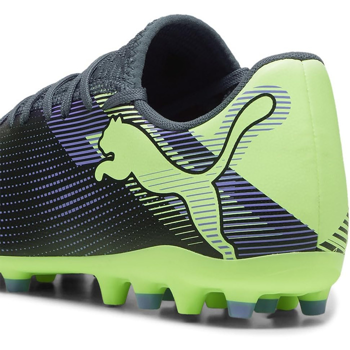 Футбольні бутси Puma Unisex Future 7 Play MgSoccer 40.5 EU сірий, небо, електрофіолетовий, газоване яблуко Puma білий