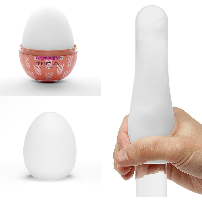 Mастурбатор TENGA EGG Hard Cone для чоловіків, одноразовий, в дискретній упаковці
