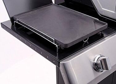 Газовий гриль Char-Broil Convective 440S 4 пальники, бічний пальник, нержавіюча сталь чавунна решітка для бічного пальника (140 515). Комплект