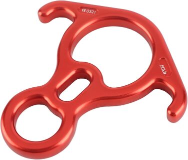 Спускний веревку aqxreight 50KN Figure 8 Word Rope Decender Rappel Спорядження для скелелазіння Більшість альпіністів, досвідчених чи досвідчених, роблять це