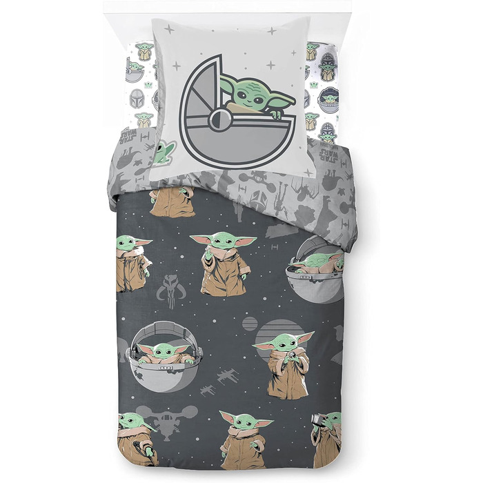 Бавовна Комплект постільної білизни з 3 предметів 135x200 см Односпальне ліжко - підодіяльник простирадло 90x200 см наволочка 50x7