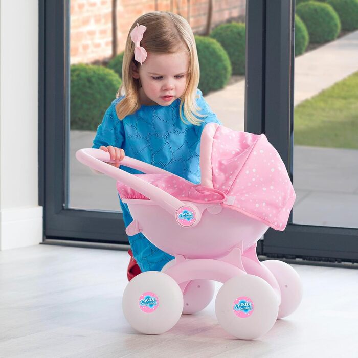 В-1 My First Doll's Pram - лялькова коляска з 4 регульованими режимами - лялькова коляска, лялькова люлька, лялькове автокрісло іг
