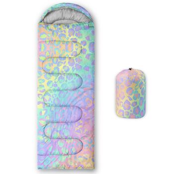 Спальний мішок HOSIMA Cloud, спальний мішок для холодної погоди, для дорослих, дівчаток та хлопчиків, водонепроникний, теплий, для кемпінгу, пішого туризму, активного відпочинку, подорожей, полювання, компресійний мішок