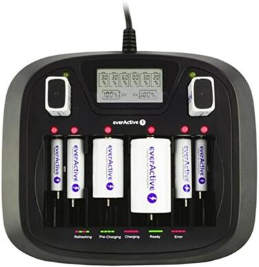 Інтелектуальний універсальний зарядний пристрій everActive NC 900U