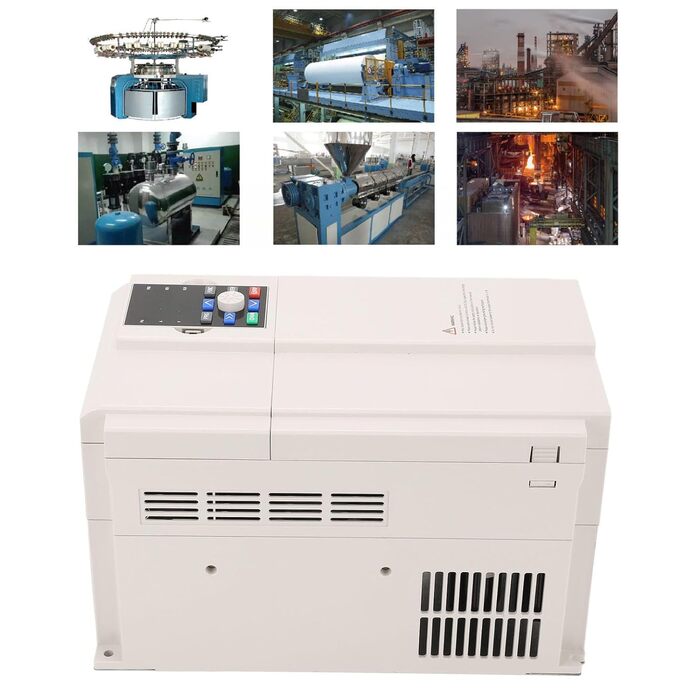 Перетворювач частоти 18,5 кВт 22 кВт для 3-фазного приводу з регулюванням швидкості двигуна, вхід 38,5 A 46,5 A