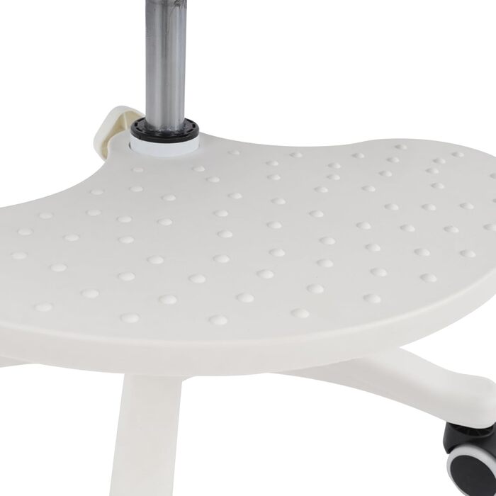 Дитячий письмовий стілець з регулюванням висоти, регульованими підлокітниками, обертовий стілець/підлітковий стілець з підставкою для ніг, регульований письмовий стілець для дітей віком 6-18 років (світло-зелений)