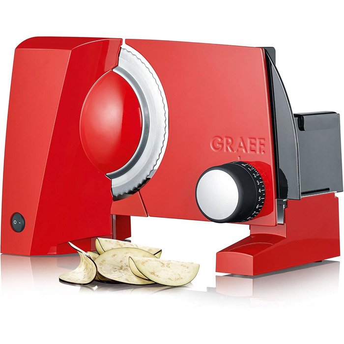 Нарізка для їжі Graef S10003, металева, червона