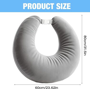 В&39язана подушка, підтримуюча в&39язана подушка, ергономічна в&39язана гачком подушка, для рукоділля, творчих моментів, читання та ігор, подушка для ліжка та дивана, підлокітник для читання, гри, роботи (сіра)