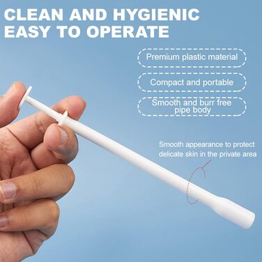 Одноразові вагінальні аплікатори KEMUZ, 10 шт.