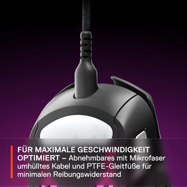 Ігрова RGB-миша з отворами на поверхні - Легка та водовідштовхувальна - Оптичний датчик TrueMove Air з роздільною здатністю 18 000