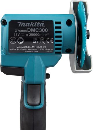 Акумуляторна кутова шліфувальна машина Makita DMC300Z 18В (без акумулятора, без зарядного пристрою)
