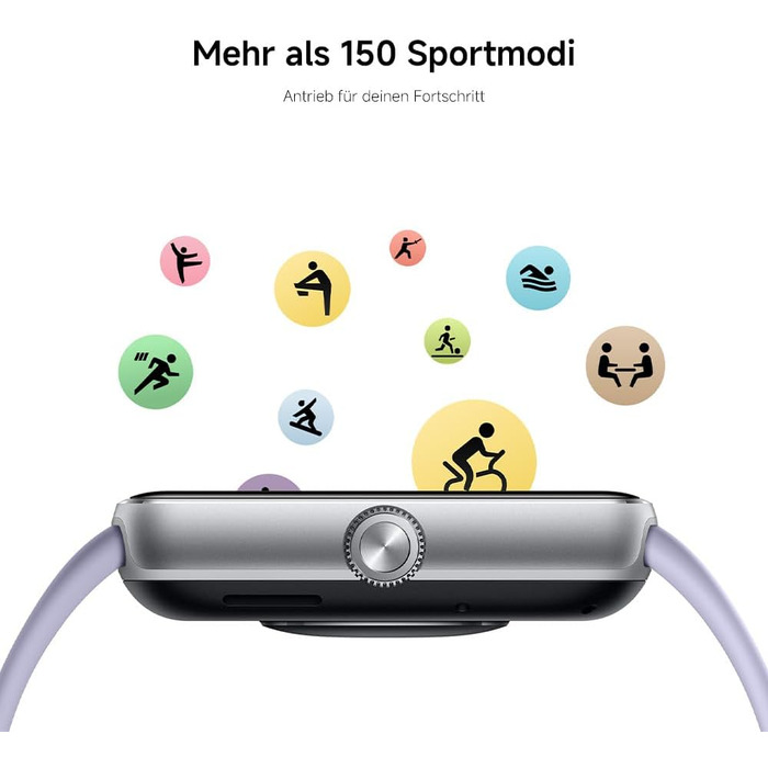 Розумний годинник XIAOMI Redmi Watch 5, відстеження спорту та фітнесу, 2.07-дюймовий AMOLED-дисплей, 24 дні роботи від батареї, понад 150 спортивних режимів, моніторинг серцевого ритму, відстеження сну, водонепроникність 5 атм, GPS, Android та iOS, срібля