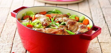 Каструля Pyrex Slow Cook red, (4 л) (7250678)