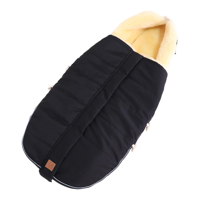 Муфта для ніг з овчини Kaiser 'ALLEX медична (чорна)