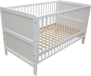 Дитяче ліжко Micoland Junior Bed Side Bed Baby Bed 3-в-1 White