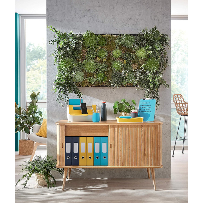 Лоток для листів Leitz A4, набір з 3 шт., включаючи елементи штабелювання, оксамитово-сірий, серія Cosy, 53582089 Набір з 3 оксамитово-сірих лотків для листів