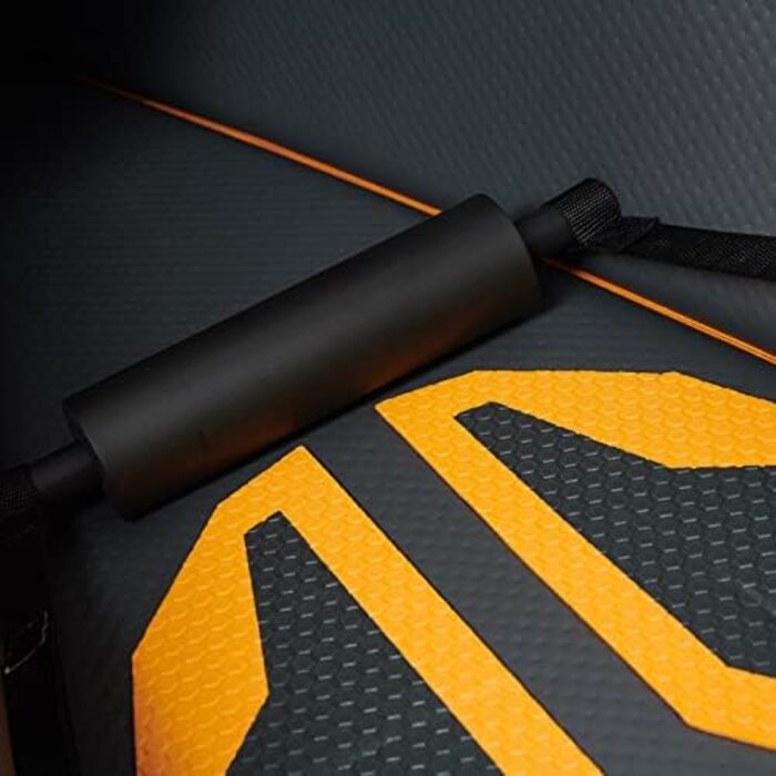 Надувний каяк AM AQUA MARINA Tomahawk AIR-K 440 100 полівінілхлорид (ПВХ) UNI Чорний / Помаранчевий