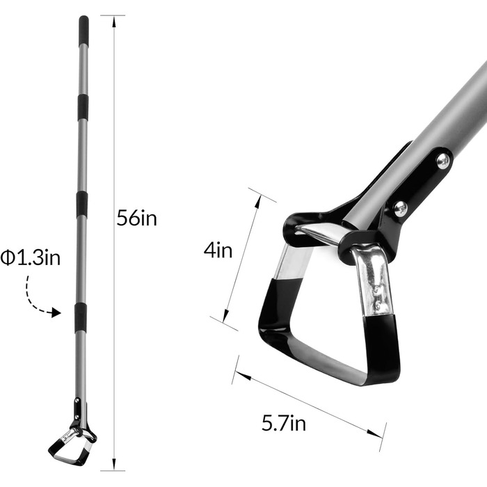 Садовий інструмент Walensee садова мотика ручна мотика, садова мотика, залізна ручка мотика для прополки стремена мотики, хула-мотика садовий прополка культиватор, граблі для прополки