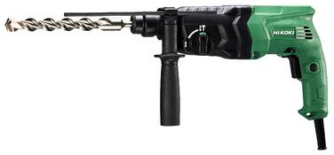 Перфоратор HIKOKI DH24PG2 (в кейсі), 730 Вт (SDS-plus), 230 В