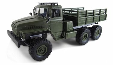 Вантажівка 6x6 116 RTR 2,4GHz, зелена