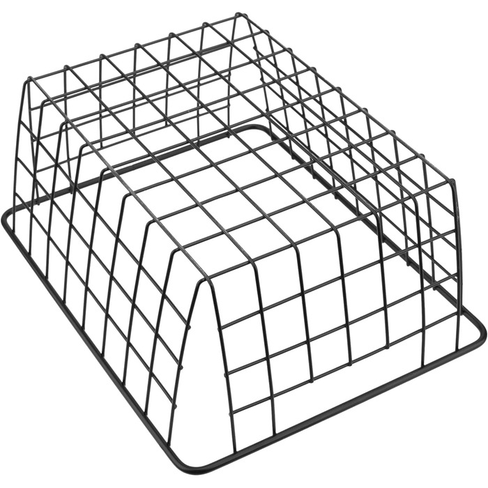 Дротяних кошики для зберігання, маленький металевий кошик 28x22x12 см, кошик для ванної кімнати, настінний залізний підвісний кошик, відкритий дротяний дизайн, сітчастий кошик для зберігання для офісу, кухні, ванної кімнати, 3
