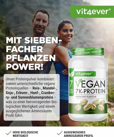 Протеїн веганський Vit4ever 7K Pistachio 1 кг