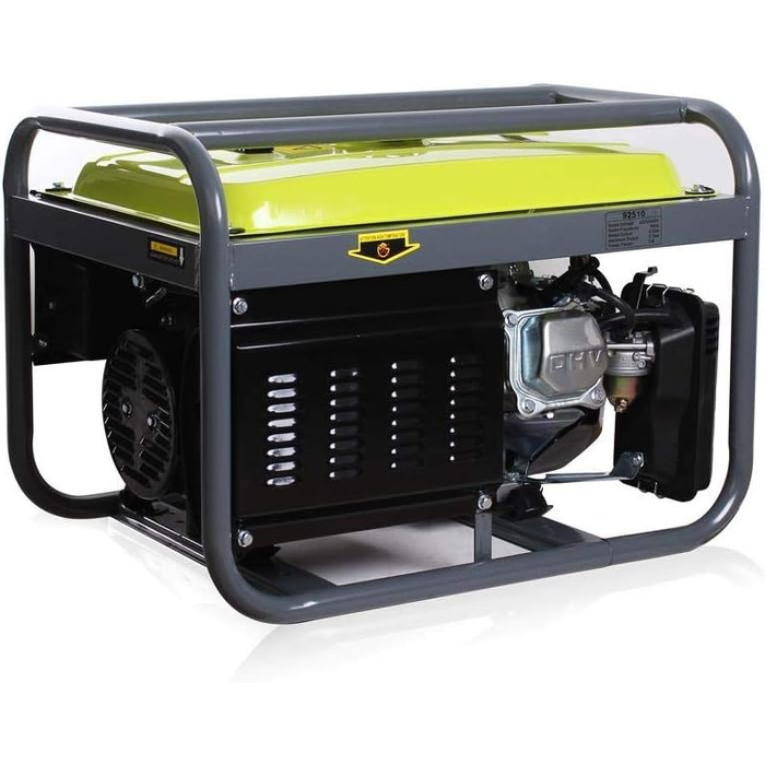 Бензиновий генератор 2,3 кВА 400 В 3 шт. 230 В 12 В постійного струму Електричний генератор, 92510