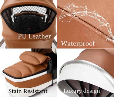 Коляска Magic ZC 3 в 1, коляска зі складною конструкцією для перенесення одним натисканням, коляска з реверсивним двостороннім рух