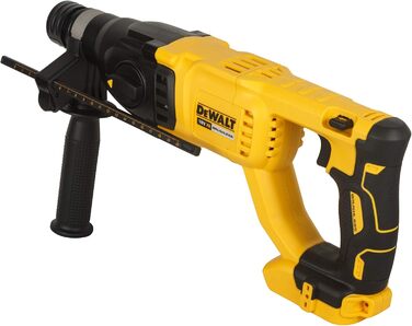 Акумуляторний комбінований перфоратор DEWALT SDS Plus XR (з пневматичним ударним механізмом і безщітковим двигуном для різних видів свердління та легких довбальних робіт, 1 акумуляторний перфоратор Li-Ion 18 В) DCH133NT