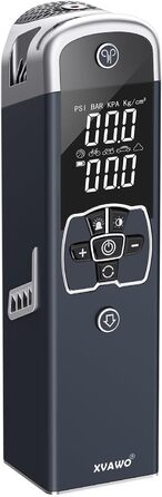 Електричний компресор з акумуляторним повітряним насосом XVAWO 12v шинний насос з акумулятором 7800mAh - міні-повітряний компресор