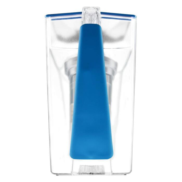 НОВИНКА Фільтр для води Premium Bio Зроблено в Німеччині, вкл. 1 глечик для питної води 1 фільтрувальний картридж і фільтрувальна подушечка (на 3 місяці) - світло-блакитний, фільтр для питної води фільтрувальний глечик.