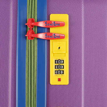 Валіза Semi Line 20' (S) Purple (T5804-1)