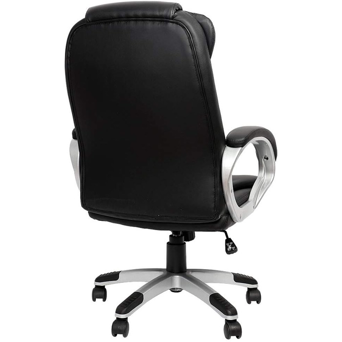 Ігрове крісло Melko Ергономічне офісне крісло чорного кольору Офісне гоночне крісло Настільне крісло Крісло керівника Ігрове крісло Геймерське крісло Гоночне спортивне крісло Обертове крісло Крісло для ПК Ігрове крісло