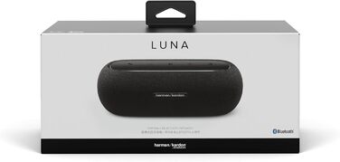 Колонка Harman Kardon Luna чорного кольору - Портативна, водонепроникна Bluetooth-колонка - До 12 годин роботи від акумулятора чор