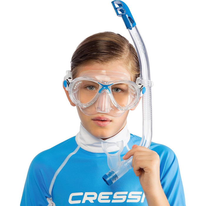 Маска або Marea Jr Mask Snorkel - Топ для дайвінгу та сноркелінгу, один розмір, дитяча унісекс маска трубка, жовтий