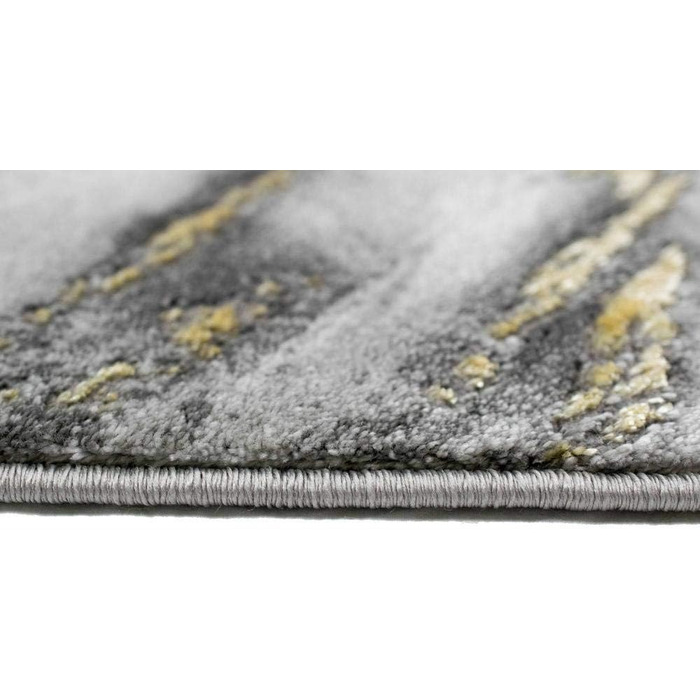 Килим для вітальні сучасний мармуровий килим для вітальні в кремово-сіро-золотому кольорі розмір 200 x 290 см