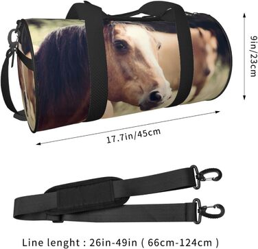 Універсальна дорожня сумка Конячка, спортивна сумка для чоловіків та жінок, великий мішок для одягу