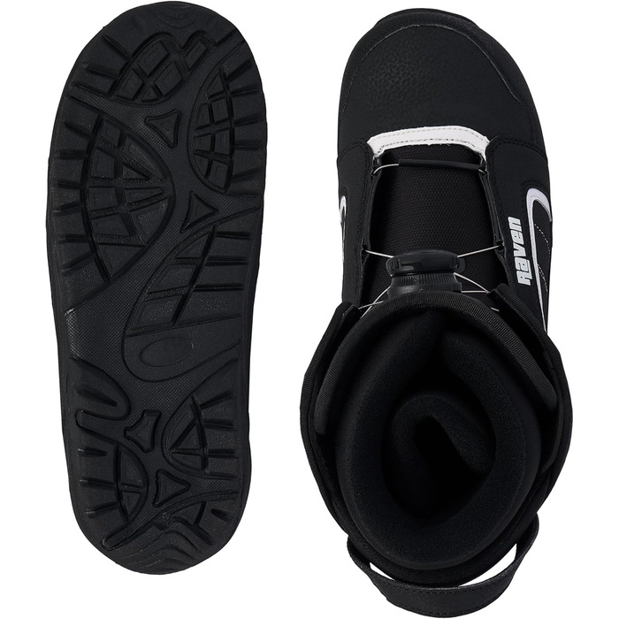 Черевики для сноуборду Raven Target ATOP/Moz зі швидким зняттям 47 (30,5 см) чорні