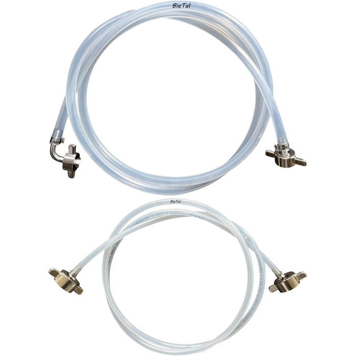Пакет шланга для пивного охолоджувача 150 см пивний шланг шланг CO2 з конекторами з нержавіючої сталі