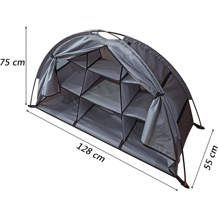 Шафи для зберігання речей у кемпінгу, складні кемпінгові шафи з відділеннями для зберігання речей, кухня для кемпінгу на свіжому повітрі, складні кемпінгові кухонні шафи з алюмінієвими рамами