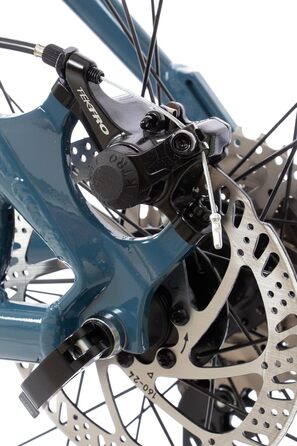 Велосипед Head Unisex - Гірський велосипед для дорослих Troy 1.0 46 матово-синій