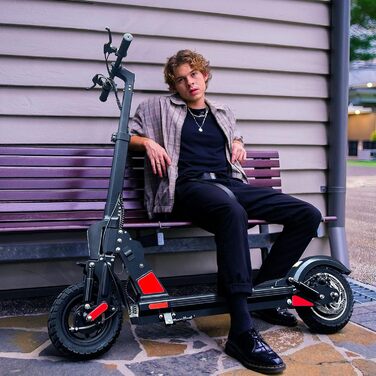 Електричний самокат для дорослих E Scooter 48V 13Ah Електричний самокат 10-дюймові пневматичні шини, C1 Pro