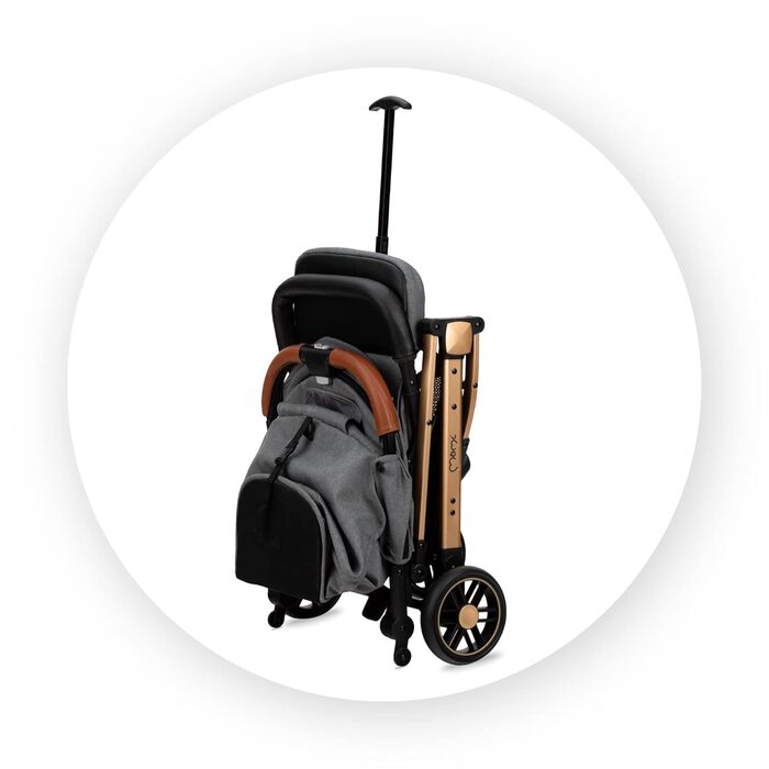 Коляска MOMI ESTELLE для дітей від 6 місяців до максимальної ваги тіла 15 кг, В105 х Ш51 х Г75 см, складається до розмірів В65 х Ш