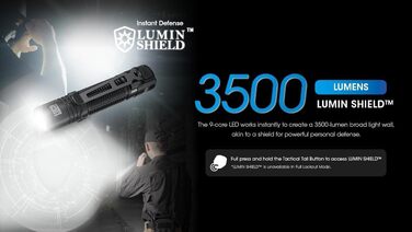 Світлодіодний ліхтарик Nitecore EDC31 3500 люменів, акумуляторний