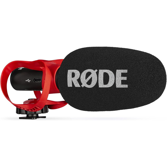 �DE VideoMic GO II Ультракомпактний рушничний мікрофон на камеру з виходами 3,5 мм і USB для кіновиробництва, створення контенту,