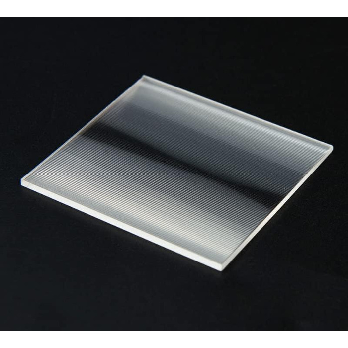 Мм оптична лінійна лінза Френеля PMMA фокусна відстань 150 мм проектор площина лупа концентратор сонячної енергії, 187*50