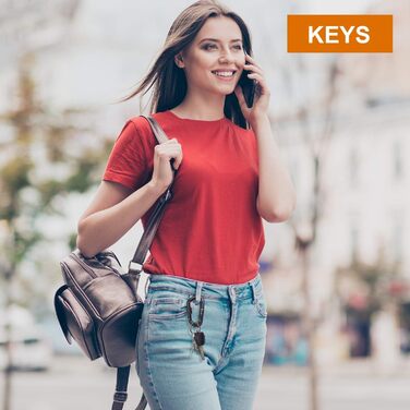 Затискачі для карабінів Favofit із замком, 4 шт. и, 12 кН (1223 кг кожна), міцні карабіни для кемпінгу, походів, активного відпочинку на свіжому повітрі та тренажерного залу тощо, маленькі карабіни, чорні