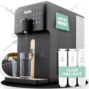 Водяний фільтр для чистої води, дозатор гарячої води та водневий диспенсер, система зворотного осмосу з баком Диспенсер для осмосу для дому або автофургону, 6L -