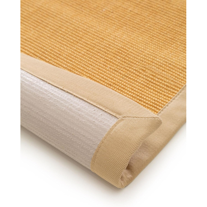 Килим benuta Nest з сизалю з натурального волокна Sana - бежевий 70x300 см - міцний килим для їдальні та вітальні - 100 натуральне сизалеве волокно - позачасовий дизайн 70 x 300 см (прямокутний) бежевий